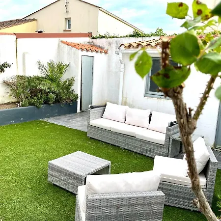 Maison Au Calme - 3 Avec Lits Doubles Et Douillets - Jardin Prive